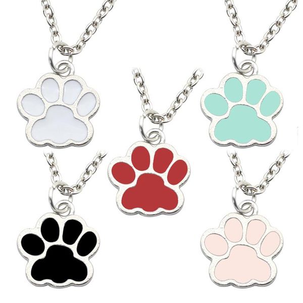 fashion cute dog claw pendant necklace creative animal cat footprint choker necklaces charming women party jewelry gift, Silver
fashion cute dog claw pendant necklace creative animal cat footprint choker necklaces charming women party jewelry gift, Silver
