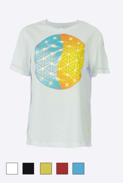 - couvean women life blossom printed bike collar tshirt women's t-shirt, White
- couvean women life blossom printed bike collar tshirt women's t-shirt, White
