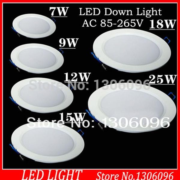 downlights led down light ac85-265 7w/9w/12w/15w/18w/24w recessed lighting for bedroom sets decoration panel lamp
downlights led down light ac85-265 7w/9w/12w/15w/18w/24w recessed lighting for bedroom sets decoration panel lamp