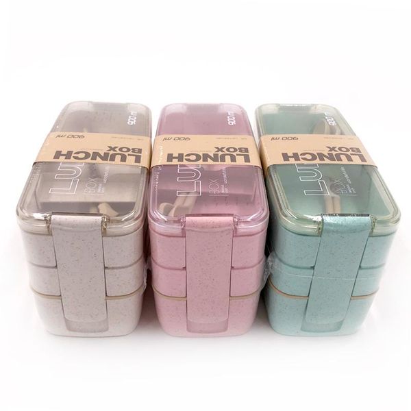 dinnerware sets healthy material lunch box 3 layer wheat straw bento boxes microwave storage container lunchbox 900ml
dinnerware sets healthy material lunch box 3 layer wheat straw bento boxes microwave storage container lunchbox 900ml