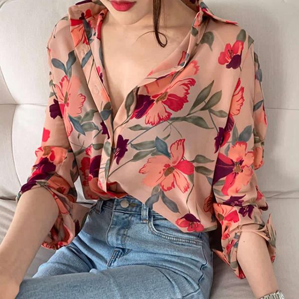 women's polos women casual spring summer style chiffon blouses shirts lady loose flower printed blusas df2871, White
women's polos women casual spring summer style chiffon blouses shirts lady loose flower printed blusas df2871, White