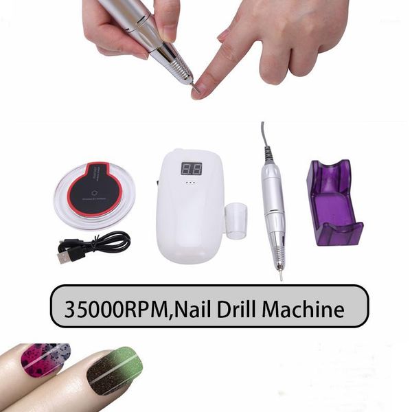 nail drill machine powerful 35000rpm 110-240v low noise bits set electric cutter art tools kit1, Silver
nail drill machine powerful 35000rpm 110-240v low noise bits set electric cutter art tools kit1, Silver