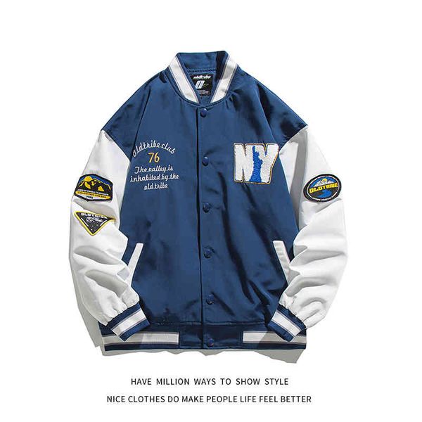 men's jackets baseball jacket for male and female pilots, large-size neutral jacket, beautifully embroidered letters, fashionable casua, Black;brown
men's jackets baseball jacket for male and female pilots, large-size neutral jacket, beautifully embroidered letters, fashionable casua, Black;brown