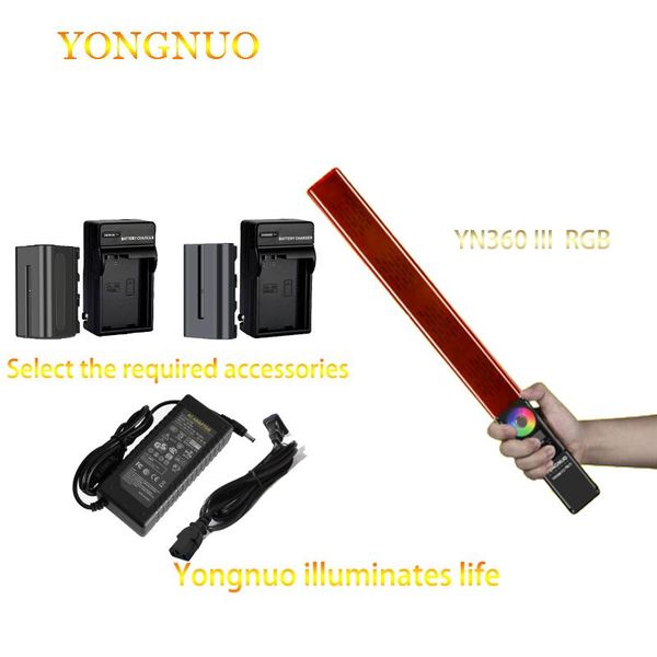 yongnuo yn360 iii yn360iii luz de vÃdeo led toque handheld ajustando com temperatura cor rgb ajustável remoto 3200k-5500k flash heads
yongnuo yn360 iii yn360iii luz de vÃdeo led toque handheld ajustando com temperatura cor rgb ajustável remoto 3200k-5500k flash heads