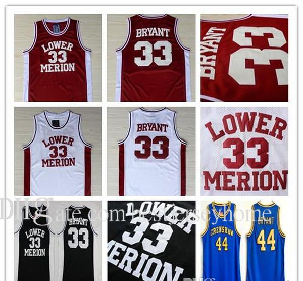 ncaa college men high school basketball jerseys lower merion 33 bryant jersey hightower crenshaw 44 red white black blue stitched size s-2xl, Black;red
ncaa college men high school basketball jerseys lower merion 33 bryant jersey hightower crenshaw 44 red white black blue stitched size s-2xl, Black;red