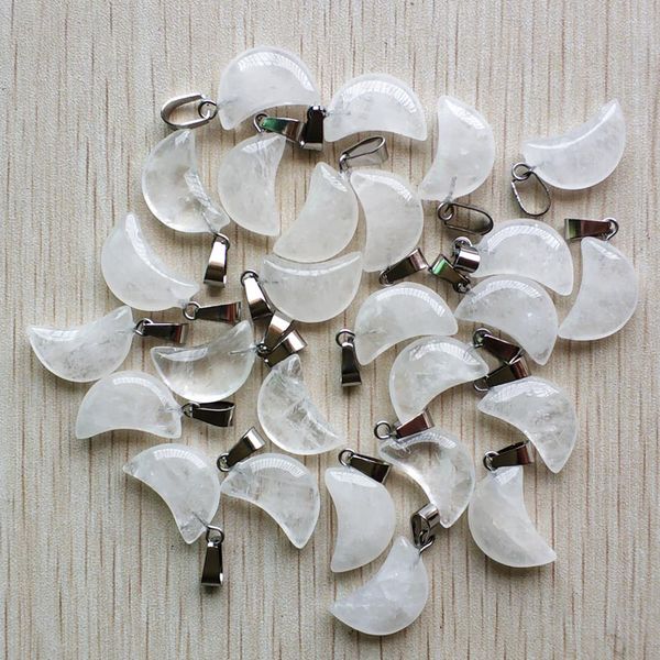 natural white quartz crystal crescent moon shape charms pendants for diy jewelry making wholesale, Bronze;silver
natural white quartz crystal crescent moon shape charms pendants for diy jewelry making wholesale, Bronze;silver