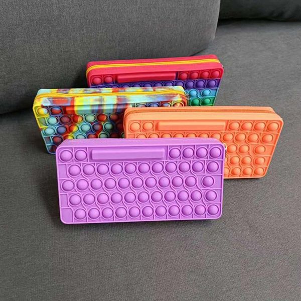 party favor silicone keyboard shaped pencil case push bubble study stationery sensory toy autism special stress reliever
party favor silicone keyboard shaped pencil case push bubble study stationery sensory toy autism special stress reliever
