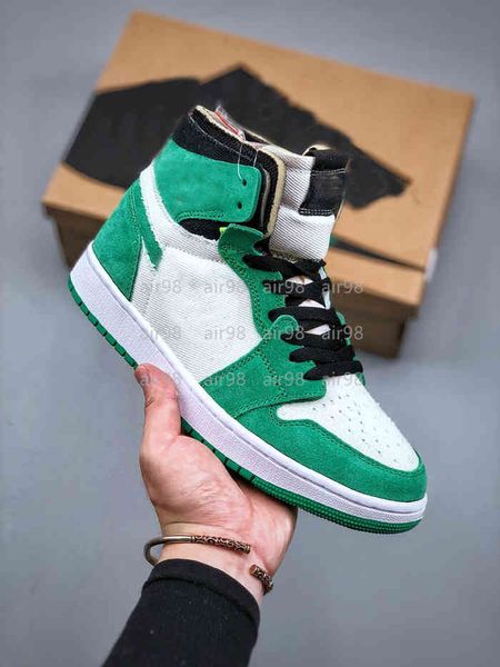 2023 tadium green 1 high basketball shoes jumpman 1s designer sneakers sail sports zapatos trainers with box tamanho us5.5-11, Black
2023 tadium green 1 high basketball shoes jumpman 1s designer sneakers sail sports zapatos trainers with box tamanho us5.5-11, Black