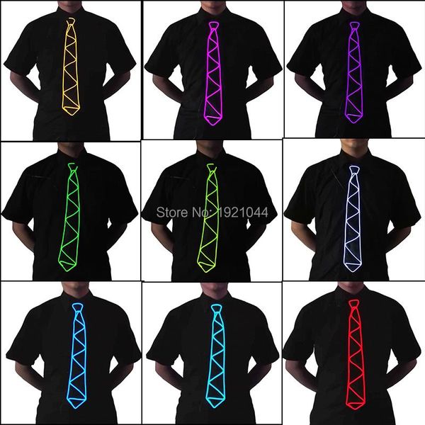 style flashing light up led neck tie glowing shinning el wire neckties for evening party,dj,bar,club wedding decoration party
style flashing light up led neck tie glowing shinning el wire neckties for evening party,dj,bar,club wedding decoration party