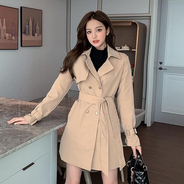 women's jackets arrival comfortable fashion solid spring coat temperamental work style outdoor cute elegant jacket gift a belt, Black;brown
women's jackets arrival comfortable fashion solid spring coat temperamental work style outdoor cute elegant jacket gift a belt, Black;brown