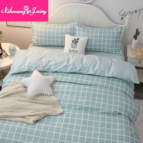 bedding sets lattice bed four-piece set nordic ins green household net red quilt cover sheet dormitory three-piece
bedding sets lattice bed four-piece set nordic ins green household net red quilt cover sheet dormitory three-piece