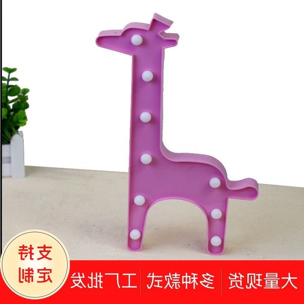 led animal giraffe creative children's room decorative christmas plastic modeling lamp
led animal giraffe creative children's room decorative christmas plastic modeling lamp