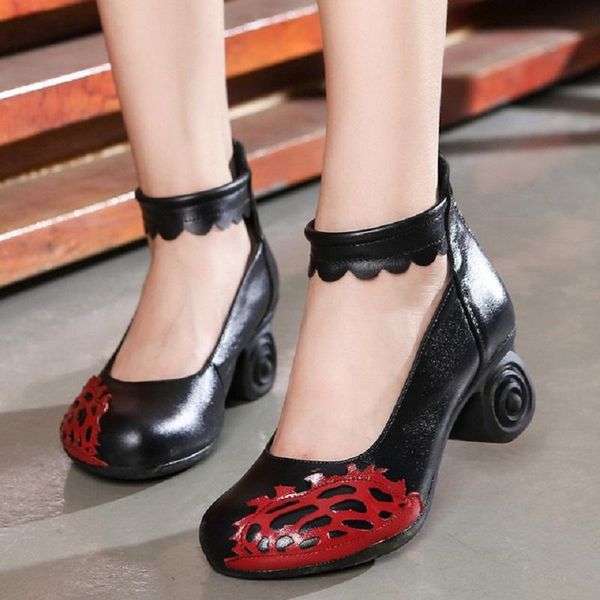 dress shoes spring summer autumn fashion retro china style genuine leather women pumps high heels zip shallow flowers lady 20210710, Black
dress shoes spring summer autumn fashion retro china style genuine leather women pumps high heels zip shallow flowers lady 20210710, Black