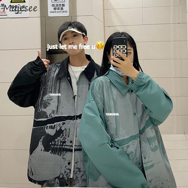 men jackets ins japanese style couple loose single breasted harajuku print spring coat teens preppy outwear jacket all-match men's, Black;brown
men jackets ins japanese style couple loose single breasted harajuku print spring coat teens preppy outwear jacket all-match men's, Black;brown