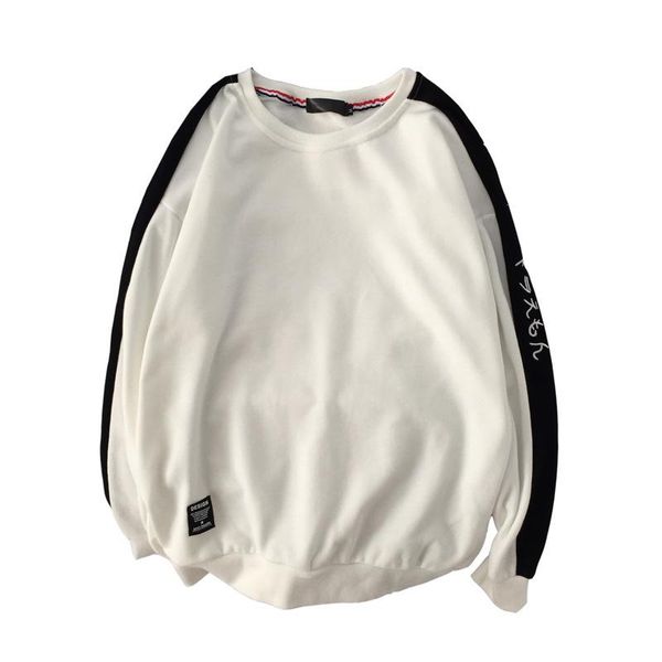 gym clothing outdoor 2021 spring autumn o-neck striped embroidery joggers city loose hip hop teenagers pullover men, White;black
gym clothing outdoor 2021 spring autumn o-neck striped embroidery joggers city loose hip hop teenagers pullover men, White;black
