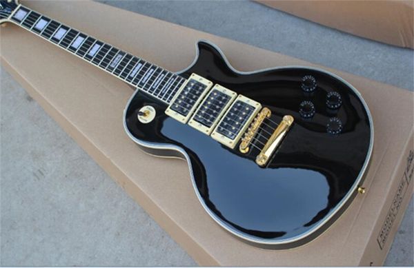 peter frampton signature custom black electric guitar 3 humbucker pickups mahogany body rosewood fingerboard 6 strings golden hardware
peter frampton signature custom black electric guitar 3 humbucker pickups mahogany body rosewood fingerboard 6 strings golden hardware