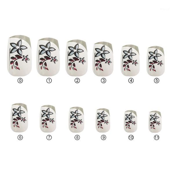 24pcs fake nails full cover nail tips various patterns to form false nails1, Red;gold
24pcs fake nails full cover nail tips various patterns to form false nails1, Red;gold