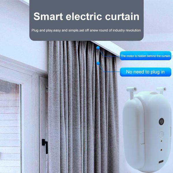 tuya bluetooth wireless automatic curtain opener remote control powered rechargeable smart curtains robot t-shaped switch home
tuya bluetooth wireless automatic curtain opener remote control powered rechargeable smart curtains robot t-shaped switch home