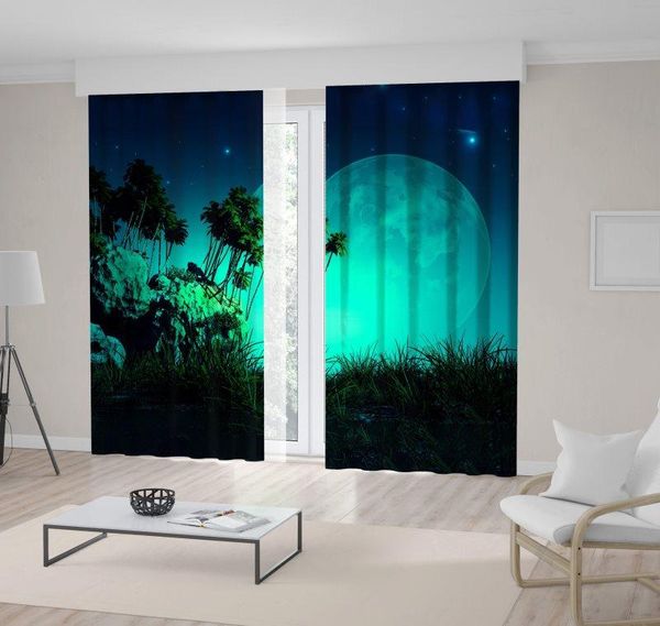 curtain & drapes summer sky super moon stars over colorful fantasy landscape with palm trees grass stones art green blue
curtain & drapes summer sky super moon stars over colorful fantasy landscape with palm trees grass stones art green blue