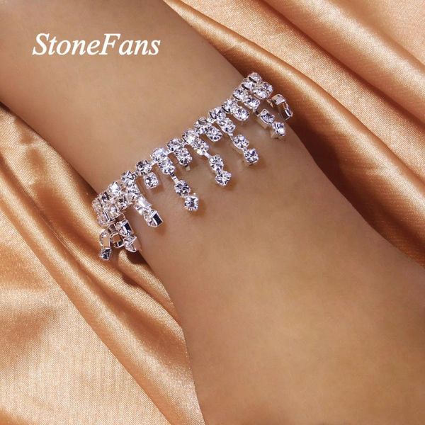 link, chain stonefans fashion rhinestone tassel charm bracelet bangle for women statement tennis wholesale jewelry gift, Black
link, chain stonefans fashion rhinestone tassel charm bracelet bangle for women statement tennis wholesale jewelry gift, Black