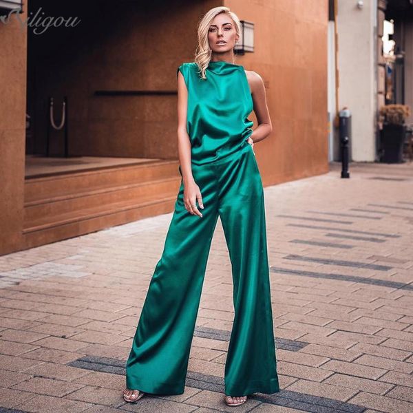 two piece dress ailigou2021 autumn ladies 2 set celebrity party bodycon sleeveless round neck green wide leg pants suit, White
two piece dress ailigou2021 autumn ladies 2 set celebrity party bodycon sleeveless round neck green wide leg pants suit, White