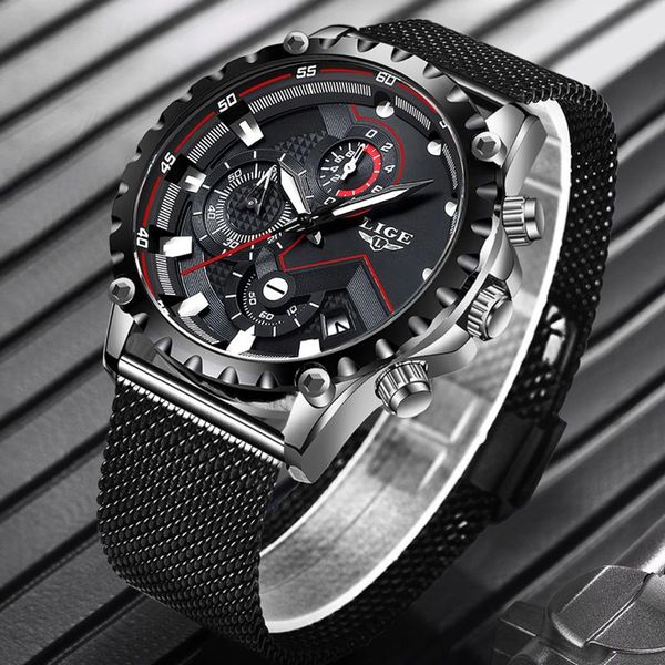 wristwatches relogio masculino lige mens fashion watch men sport waterproof quartz watches all steel army military, Slivery;brown
wristwatches relogio masculino lige mens fashion watch men sport waterproof quartz watches all steel army military, Slivery;brown