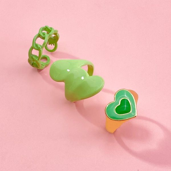 wedding rings fashion y2k hollow geometry acrylic colorful ring sets for women drop oil star love heart couples jewelry anillo, Slivery;golden
wedding rings fashion y2k hollow geometry acrylic colorful ring sets for women drop oil star love heart couples jewelry anillo, Slivery;golden