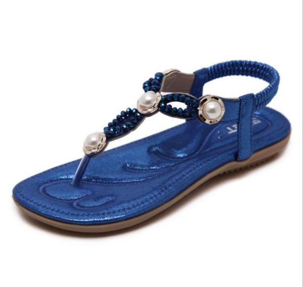 fashion women's sandals beaded rhinestones pearl flat shoes large size 42 comfortable wear-resistant bottom bohemian style, Black
fashion women's sandals beaded rhinestones pearl flat shoes large size 42 comfortable wear-resistant bottom bohemian style, Black