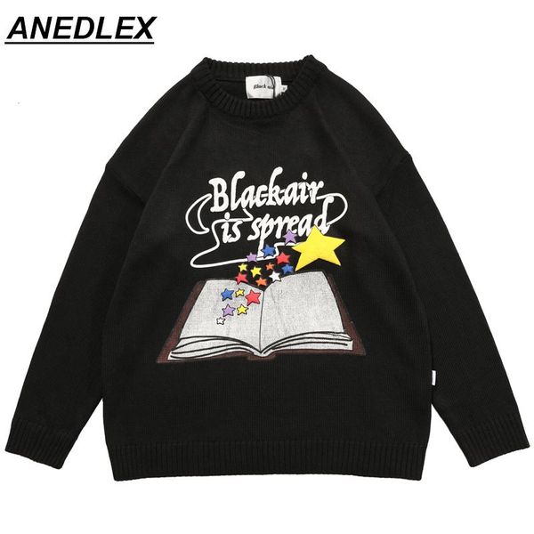 men's sweaters streetwear sweater knitwear 2021 men woman text stars print knitted hip hop autumn harajuku cotton casual pullover, White;black
men's sweaters streetwear sweater knitwear 2021 men woman text stars print knitted hip hop autumn harajuku cotton casual pullover, White;black