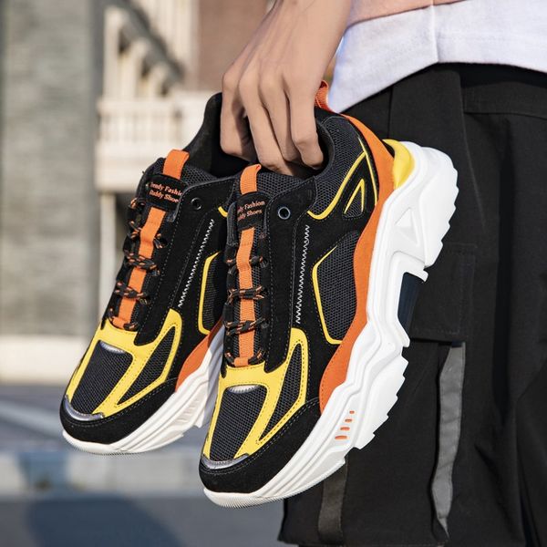 new men fashion casual shoes trend running sports shoes thick-soled increased comfort lightweight breathable walking shoes wear
new men fashion casual shoes trend running sports shoes thick-soled increased comfort lightweight breathable walking shoes wear