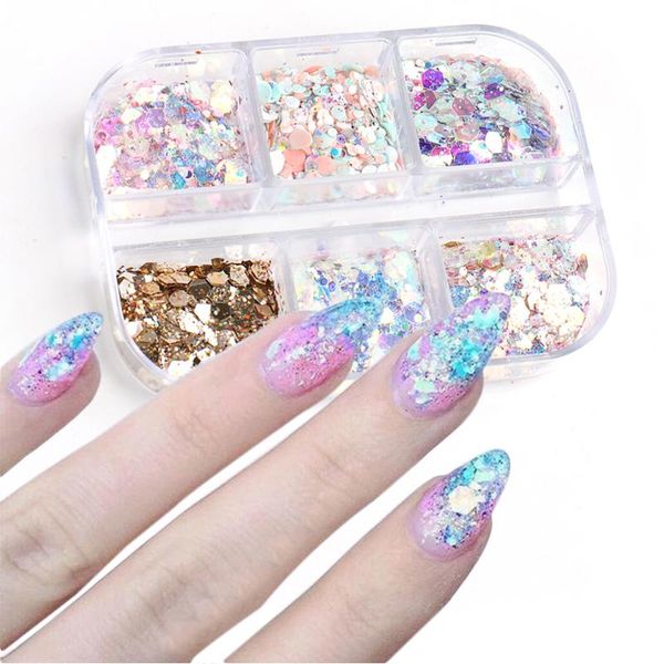 nail glitter mermaid nails sequins 3d holographics hexagon flakes paillette summer sparkly art decoration accessories gl1909-05, Silver;gold
nail glitter mermaid nails sequins 3d holographics hexagon flakes paillette summer sparkly art decoration accessories gl1909-05, Silver;gold