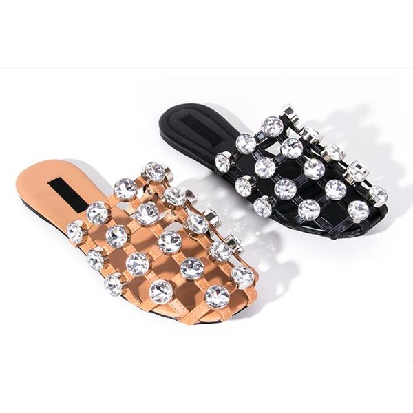 slippers brand designer slipper women crystal shoes lady chaussure femme flats summer beach outdoor sandalia feminina, Black
slippers brand designer slipper women crystal shoes lady chaussure femme flats summer beach outdoor sandalia feminina, Black
