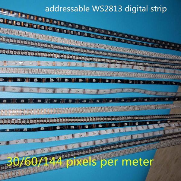 1m/4m/5m ws2813b(ws2811 protocol) 30/60/144 pixels addressable pixel strip,black/white pcb,ip33/ip65/ip66/ip68,dc5v input led strips
1m/4m/5m ws2813b(ws2811 protocol) 30/60/144 pixels addressable pixel strip,black/white pcb,ip33/ip65/ip66/ip68,dc5v input led strips