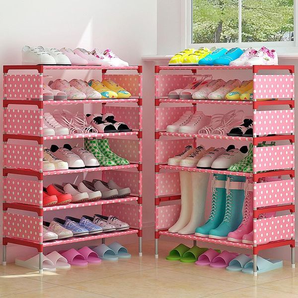 clothing & wardrobe storage shoe hanger diy assembled stainless steel dust-proof rack multi-layers shoes shelf organizer stand holder
clothing & wardrobe storage shoe hanger diy assembled stainless steel dust-proof rack multi-layers shoes shelf organizer stand holder