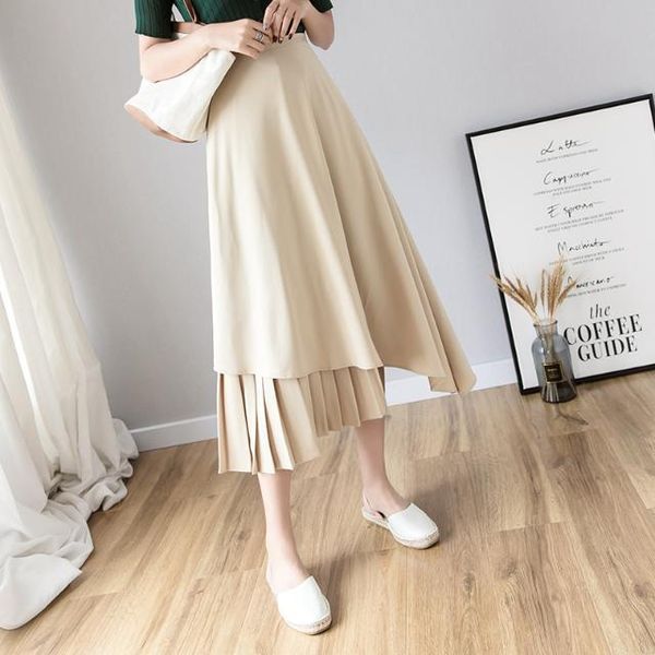 skirts women 2021 spring summer high waist irregular female solid color a-line ladies mid-long chiffon j251, Black
skirts women 2021 spring summer high waist irregular female solid color a-line ladies mid-long chiffon j251, Black