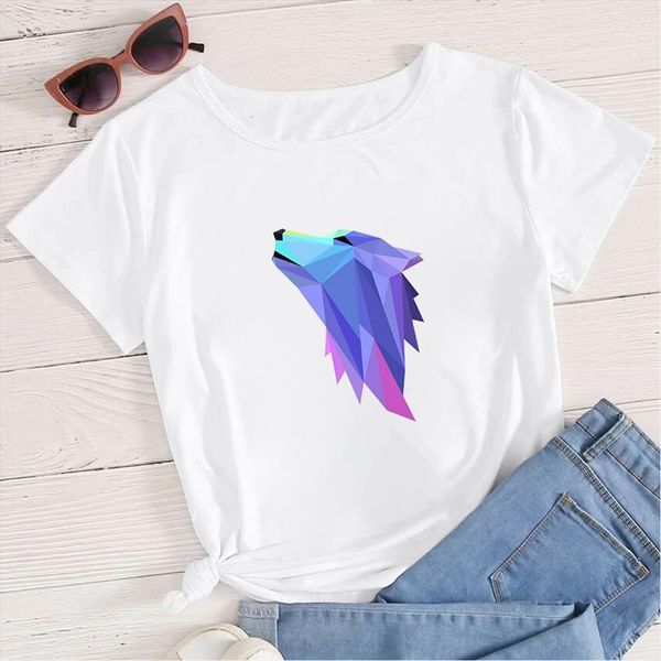 creative streetwear polygonal animals and mens women blue wolf graphic modern minimalism, White;black
creative streetwear polygonal animals and mens women blue wolf graphic modern minimalism, White;black