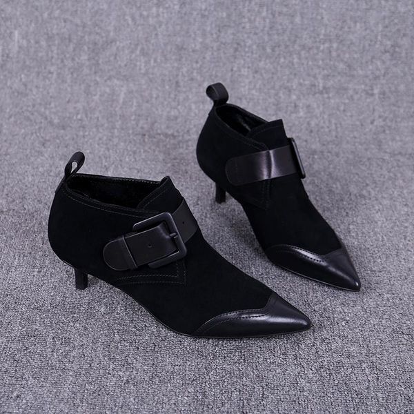 mixed colors women pumps luxury designer ladies party shoes fashion kitten heels boots frauen schuhe dress, Black
mixed colors women pumps luxury designer ladies party shoes fashion kitten heels boots frauen schuhe dress, Black