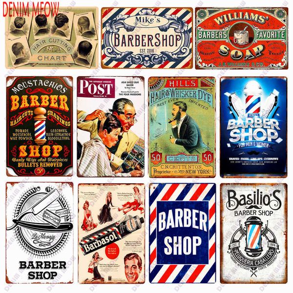 hair cutting retro plaque metal signs barber shop vintage painting wall art posters cafe bar pub shave & haircut home decor wy28
hair cutting retro plaque metal signs barber shop vintage painting wall art posters cafe bar pub shave & haircut home decor wy28
