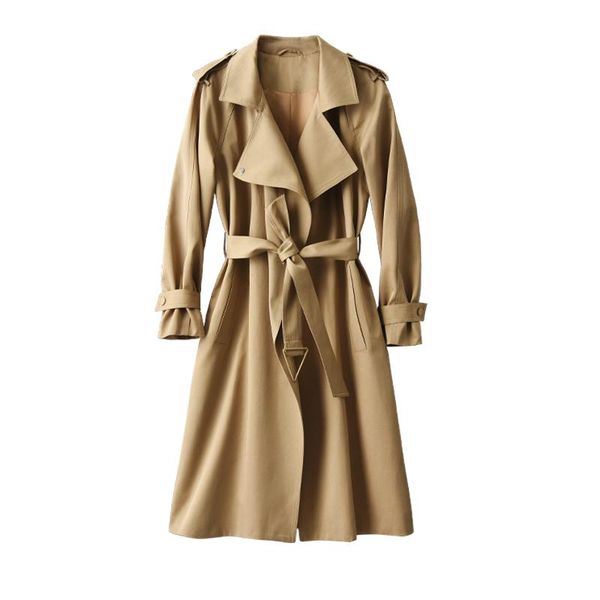 women's trench coats shuchan design korean women autumn clothes fashion windbreaker spring/autumn belt high street 58% cotton, Tan;black
women's trench coats shuchan design korean women autumn clothes fashion windbreaker spring/autumn belt high street 58% cotton, Tan;black