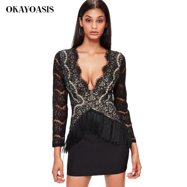 casual dresses okayoasis black lace dress women v neck mini elegant fringe tassels fashion bodycon party lady vestidos, Black;gray
casual dresses okayoasis black lace dress women v neck mini elegant fringe tassels fashion bodycon party lady vestidos, Black;gray