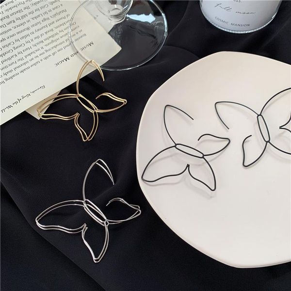 stud 2021 fashion retro large butterfly ear earrings ladies jewelry gold black personality party gift, Golden;silver
stud 2021 fashion retro large butterfly ear earrings ladies jewelry gold black personality party gift, Golden;silver