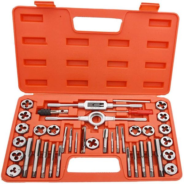 hand tools tap and die set,sae inch sizes, essential threading tool with complete accessories storage case, for cutting external
hand tools tap and die set,sae inch sizes, essential threading tool with complete accessories storage case, for cutting external