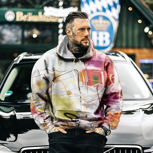 men's hoodies & sweatshirts spring and autumn fashion sports brand hoodie painted tie dye 3d hip hop hipster rainbow hooded sweatshirt, Black
men's hoodies & sweatshirts spring and autumn fashion sports brand hoodie painted tie dye 3d hip hop hipster rainbow hooded sweatshirt, Black