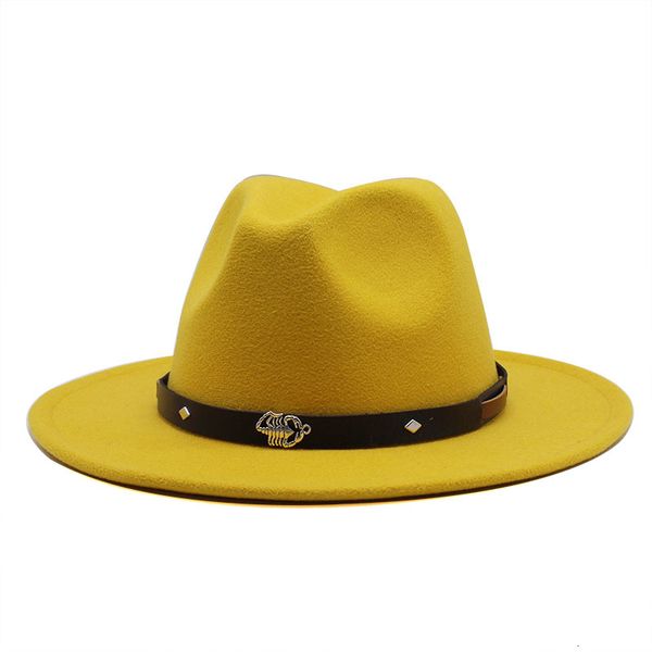 berets brim felt hat for women vintage trilby cap autumn winter fedora men jazz panama cappello donna elegante black/white 19color, Blue;gray
berets brim felt hat for women vintage trilby cap autumn winter fedora men jazz panama cappello donna elegante black/white 19color, Blue;gray