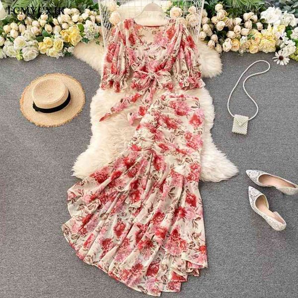summer dress pink blue floral women tracksuits print chiffon 2pcs set boho chic bandage short high waist mermaid skirt, Gray
summer dress pink blue floral women tracksuits print chiffon 2pcs set boho chic bandage short high waist mermaid skirt, Gray