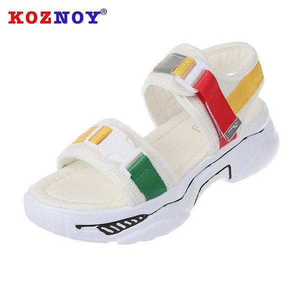 koznoy rome sandals 2021 women thick bottomed fashion summer student breathable high heel flat bottom causal beach, Black
koznoy rome sandals 2021 women thick bottomed fashion summer student breathable high heel flat bottom causal beach, Black