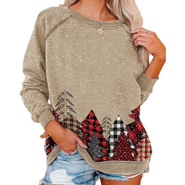 women's t-shirt casual year fashion christmas print o-neck long sleeve blue khaki loose oversized women street wear s-3xl, White
women's t-shirt casual year fashion christmas print o-neck long sleeve blue khaki loose oversized women street wear s-3xl, White