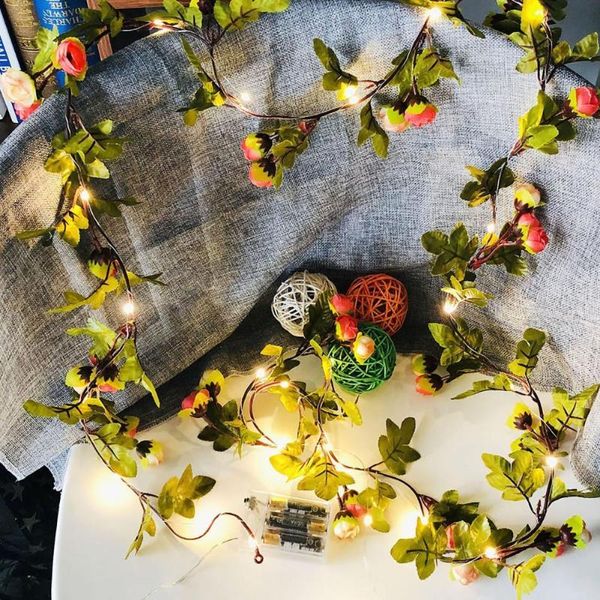 party decoration 70%drop30led string lamp artificial flower rattan wedding decor plastic wall ceiling hanging vine light for home
party decoration 70%drop30led string lamp artificial flower rattan wedding decor plastic wall ceiling hanging vine light for home