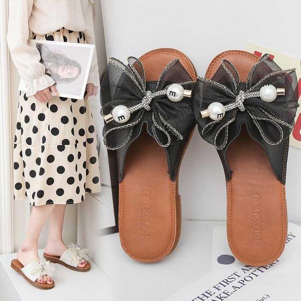 slippers lucyever rhinestone bowtie flat women fashion lace non-slip low heels slides woman outdoor comfortable beach shoes, Black
slippers lucyever rhinestone bowtie flat women fashion lace non-slip low heels slides woman outdoor comfortable beach shoes, Black