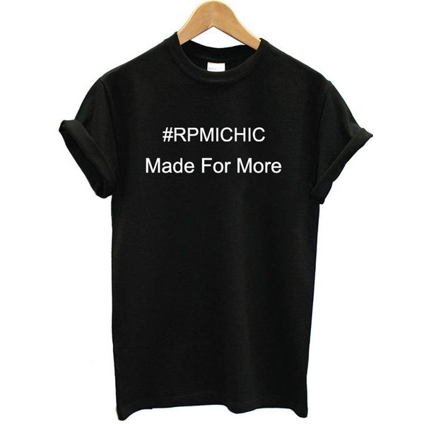 women rpmichic made for more tshirt print cotton short-sleeved tees round neck funny summerr fashion t-shirt ladie women's, White
women rpmichic made for more tshirt print cotton short-sleeved tees round neck funny summerr fashion t-shirt ladie women's, White